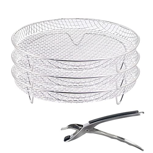 PMIIO Air Fryer Racks 3 Pack Stackable Racks Air fryer universal