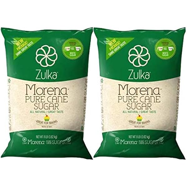 Amazon.com: New 824807 Zulka Morena Pure Cane Sugar 2 Lbs (10-Pack