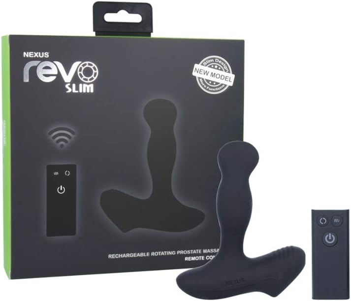 Nexus Revo Slim Rotating Remote Control Prostate Massager, Black - Image 5
