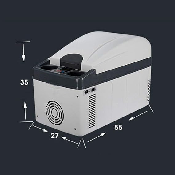 DULPLAY Señalización Digital Mini Nevera, 20L Horizontal Dual Core ...