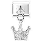 Elefezar Stainless Steel Italian Style Charms