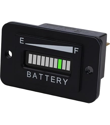 LCD 12V 24V 36V 48V Lead-Acid Battery Status Voltage Voltmeter Monitor