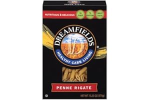 Dreamfields Pasta Healthy Carb Living, Penne Rigate 13.25 Oz. Boxes (Pack of 3)
