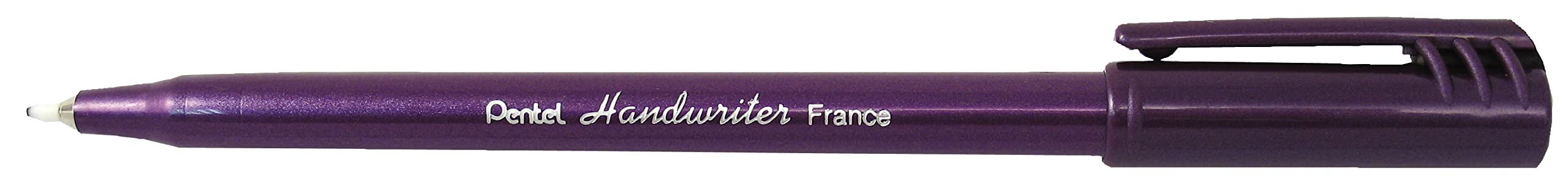 Pentel Handwriter Pen, Black Ink, 0.5mm tip, 1 Pack of 12 Pens