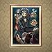 Numkuda Halloween 5D Full Diamonds Embroidery Painting DIY Cross Stitch Home Room Decor