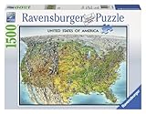 Ravensburger USA Map Jigsaw Puzzle (1500-Piece)