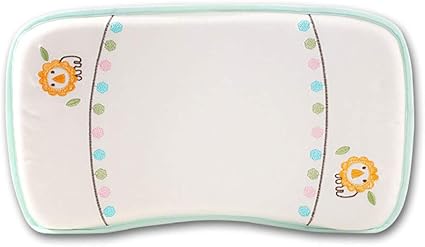 Gjc Almohada Para Bebe Almohada Para Bebe Recien Nacido 0 3 6 Meses 1 Ano De Edad Nino De Dibujos Animados Almohada Para Dormir 47 22 2 5 Cm A Amazon Es Hogar
