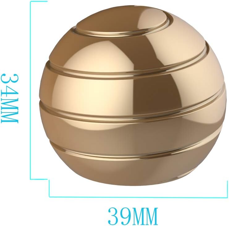 gold stress ball