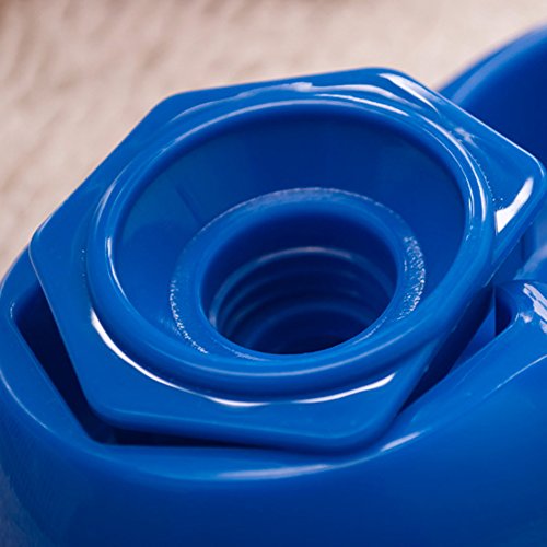 ttnight Pet Dog Puppy Cat Automatic Water Dispenser Food Dish Bowl Feeder (Blue)