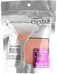 Rokz Design Group Cocktail Sugar, Triple Berry, 5 Ounce