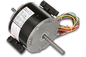 RV WHOLESALE DIRECT Dometic OEM 445001334 (3315332.005) Motor Assembly Kit, for Brisk II Fan, Genteq F48AF70A61 1/4 HP Motor