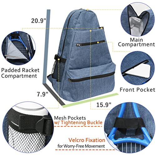 Layway Tennis Backpack for Men Women,Tennis Rackets Bag to Carry