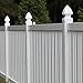 WEATHERABLES 4x4 Post Caps – Weatherproof Premium Outdoor Vinyl Post Cover for Lasting Durability and Easy Installation on Vinyl Decks, Patios, Porches, or Mailbox Posts (Gothic)