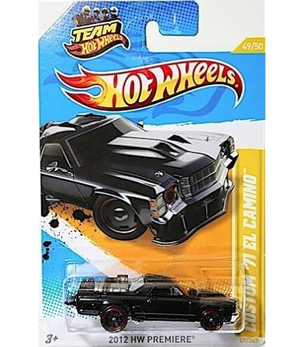 Hot Wheels HW City 1971 El Camino, Modello In Scala 1/64, Edizione 18