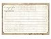 C.R. Gibson Rustic Blank Recipe Cards, 40pc, 4'' W x 6'' L