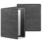 MoKo Case for All-New Kindle Oasis (9th Generation, 2017 Release) - Premium Ultra Lightweight Shell Cover with Auto Wake / Sleep for Amazon Kindle Oasis E-reader Case, Slate BLACK