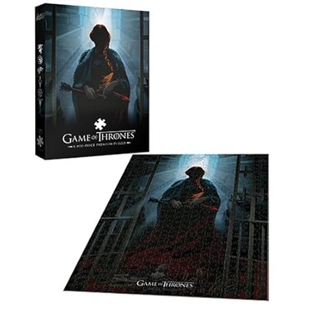 USAopoly Game of Thrones Premium Puzzle Your Name Will Disappear Puzzles
