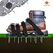 TACKLIFE Lawn Aerator Shoes, Updated Stiffened Sole Design,4 Aluminum Alloy Buckled Lawn Sandals,4 Adjustable Straps, Inflatable for Your Lawn or Courtyard, Convenient Loose Earth Gardening Tools