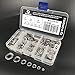 Comdox 360Pcs 8 Sizes Stainless Steel Flat Washers Assortment Set (M2 M2.5 M3 M4 M5 M6 M8 M10)