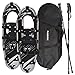 FLASHTEK 25 Inches Snowshoes for Men and Women, Light Weight Aluminum Terrain Snow Shoes (Gray)