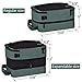 Expandable Insulated Lunch Bag, Leakproof Flat Lunch Cooler Tote with Shoulder Strap for Men and Women, Suitable for Work & Office by Tirrinia, Grey