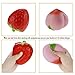PP OPOUNT 6 Pieces Squeeze Cream Scented Toys Panda/ Toast/ Cake/ Ice-Cream/ Strawberry/ Peach Slow Rising Squeeze Toys