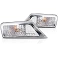 For Jeep Liberty Front Signal/Corner Light 2008 09 10 11 2012 Pair Driver and Passenger Side Set DOT Certified For CH2520145 + CH2521145