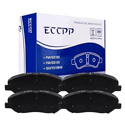 cciyu D1202 Front Ceramic Disc Brake Pads Kit For
