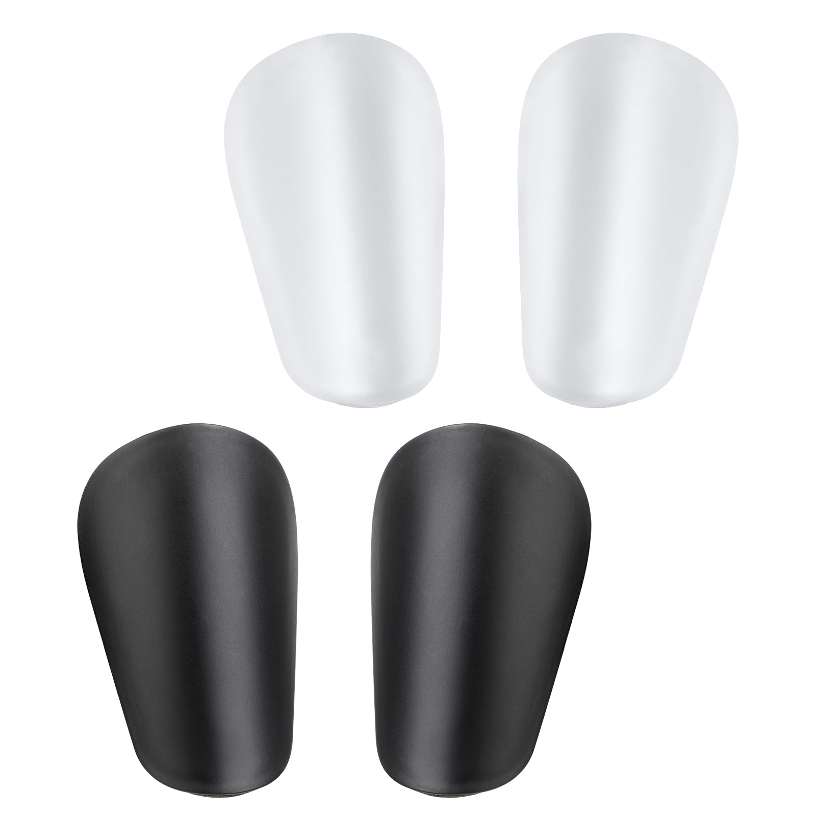 2 Pairs Mini Shin Guards Soccer Miniature Shin Guard Anti-Slip Small Shins Guards Protective Professional Football Shins Pads Soccer Mini Tiny for Men Women Adult