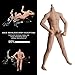 Phicen Level 1/6 Scale Super-Flexible Seamless Muscular Bodybuilding Male Body Doll with Stainless Steel Skeleton, No Head Emulational Ordinary Complexion Action Figure Body