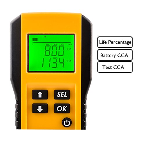 Digital 12V Car Battery Tester Automotive Battery Load Tester and