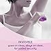 Lady Speed Stick Invisible Dry Antiperspirant Deodorant, Powder Fresh - 2.3 ounce (6 Pack)