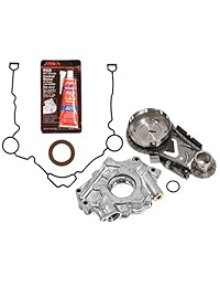 Evergreen tktcs5057op 03 08 Chrysler Dodge Jeep 5,7 OHV 16 V Cadena de Hemi Timing Kit Bomba de aceite Junta para cubierta Timing