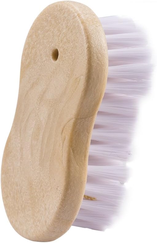 Jacarlife Economy Utility Cleaning Brush- Heavy Duty Scrub Brush With Soft Handle (Peanut shaped) Household Scrub Brush for Cleaning Upholstery Cleaner Car Interior - Image 3