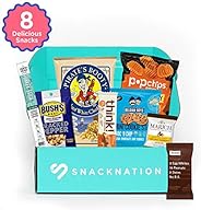 SnackNation - Ultra-Premium Healthy Snack Box Subscription Deluxe Variety Bars, Chips, Sweets for Gifts, Holid