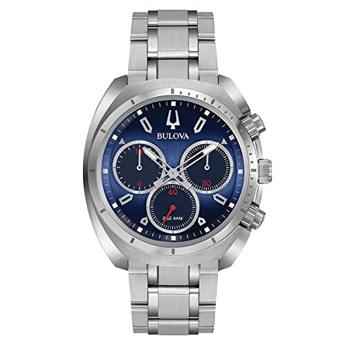 Bulova men s  curv collection  quartz stainless steel c…