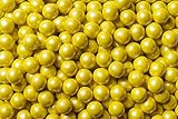 Sweetworks Shimmer Yellow Sixlets 1 lb Bag