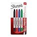 SHARPIE 32174PP Twin Tip Permanent Markers, Fine and Ultra Fine, Assorted Colors, 4 Count