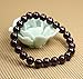 Natural A Grade Red Garnet Gemstone 8mm Round Beads Stretch Bracelet 7