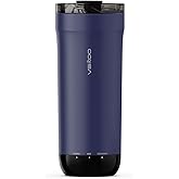 VSITOO S5 heated travel mug,16oz, Auto-Sensing AI Heats Drinks To 120-150°F Hands-Free. Temperature Control for All Cars, Perfect for Home/Office/Travel/Outdoor, Ideal Gift for Coffee Lovers - Blue