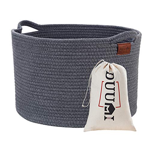 Rope Baskets Extra Large Storage Baskets Cotton Rope Woven Nursery Bins