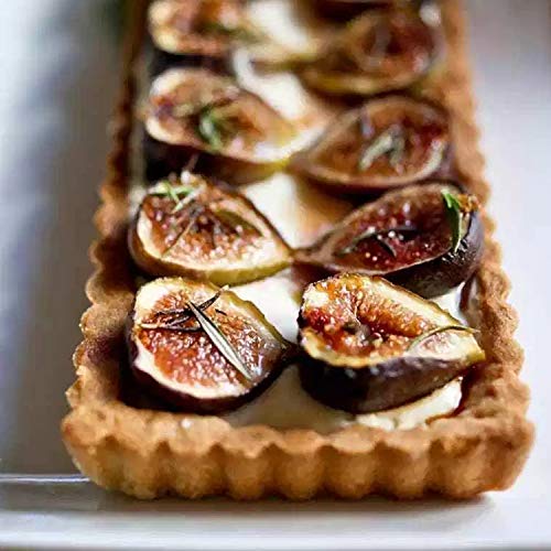14.4" x 5.9" Non-Stick Rectangle Tart Quiche Pie Pan with Removable Loose Bottom - Pack of 2, Gold - Thumbnail 2