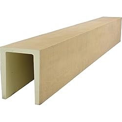 Ekena Millwork 9 1/2"W x 11 1/2"H x 120"L 3-Sided