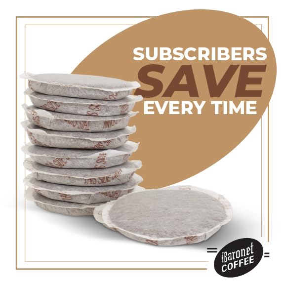 BARONET COFFEE PODS [100% COLOMBIAN COFFEE -54 PODS] SINGLE CUP USE FOR SENSEO COFFEE MACHINE – 3 BAGS OF 18 SINGLE SERVE 8 GRAM PODS, REGULAR STRENGTH SOFT COFFEE PODS, MEDIUM ROAST [100% COLOMBIAN]