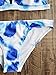 SweatyRocks Women's Bathing Suit Vintage Tie Dye Padded Triangle Bikini Swimsuit