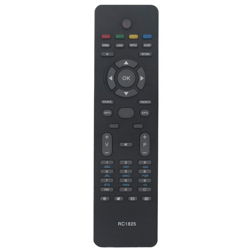 VINABTY RC1825 Replacement Remote Control for Hitachi Telefunken VESTEL TV T32FHD845 CT / T32FHD850 CT 32882FHD 32882HDLCD 40913FHD LCDW16HDF 32882HDLCD L32HK04UA 23913FHD