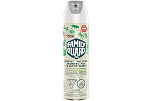 Family Guard Brand All Purpose Cleaner Disinfectant Spray, Kills 99.9% of Germs, Fresh Scent, 496g
