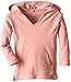 L'ovedbaby Baby Girls Unisex Organic Infant-and-toddler-hoodies, Coral, 6-9 Months US