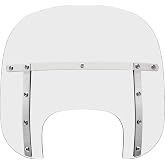 Memphis Shades Fats 13" Windshield, Clear MEM6000