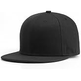Back Closure Big Size Baseball Cap Hiphop Flat Peak Plain Sport Hats Oversize Large Men Fitted Caps